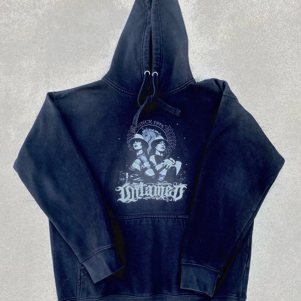 Black Graphic Hoodie (Untamed)